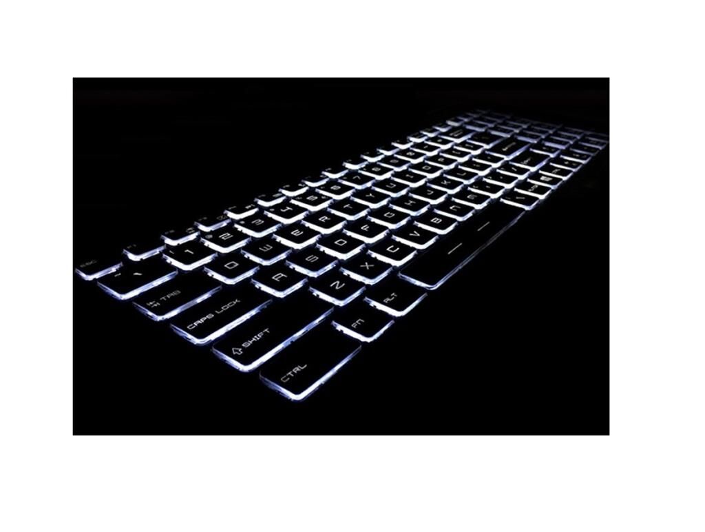 MSI Cyborg 15 A13VFA42-895XTRA42 Uyumlu Klavye Siyah TR, Ver.1 (Beyaz Işık) - Kırmızı Tuş