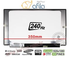 LQ156M1JW16 uyumlu 15.6'' FHD IPS Notebook LCD Ekran, Panel 1920*1080p / 240Hz 40pin