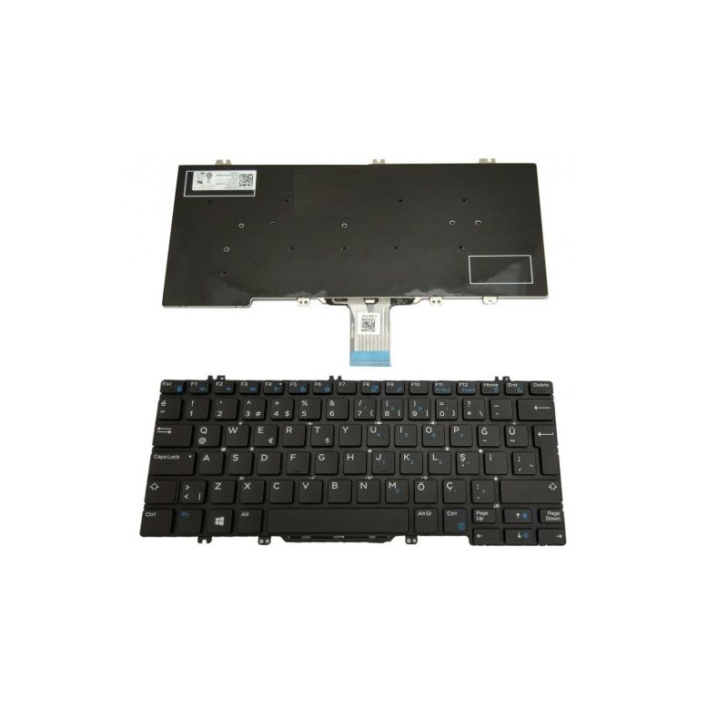 Dell QWERTY Notebook Klavye (Siyah TR)