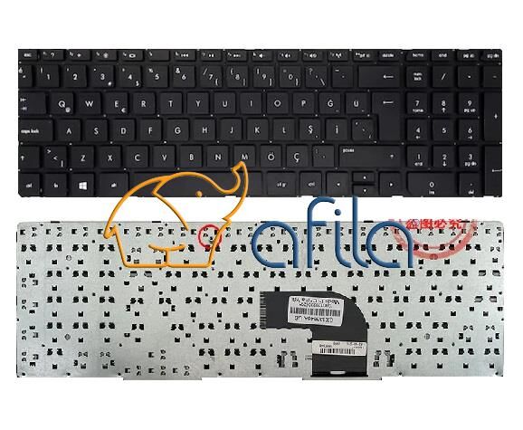 Sony Vaio SVE151E11M Notebook Klavyesi (Siyah TR) / Çerçevesiz