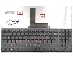 Toshiba Satellite C50D-B-127 Notebook Klavyesi - Siyah-TR- Çerçeveli Tip