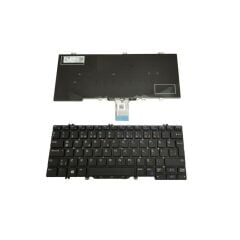 Dell Latitude 7380, 7389, 7390 Notebook Klavyesi - Siyah - TR