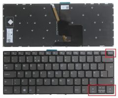 Lenovo ideapad Slim 1-14AST-05 81VS Klavye (Siyah TR) ışıklı