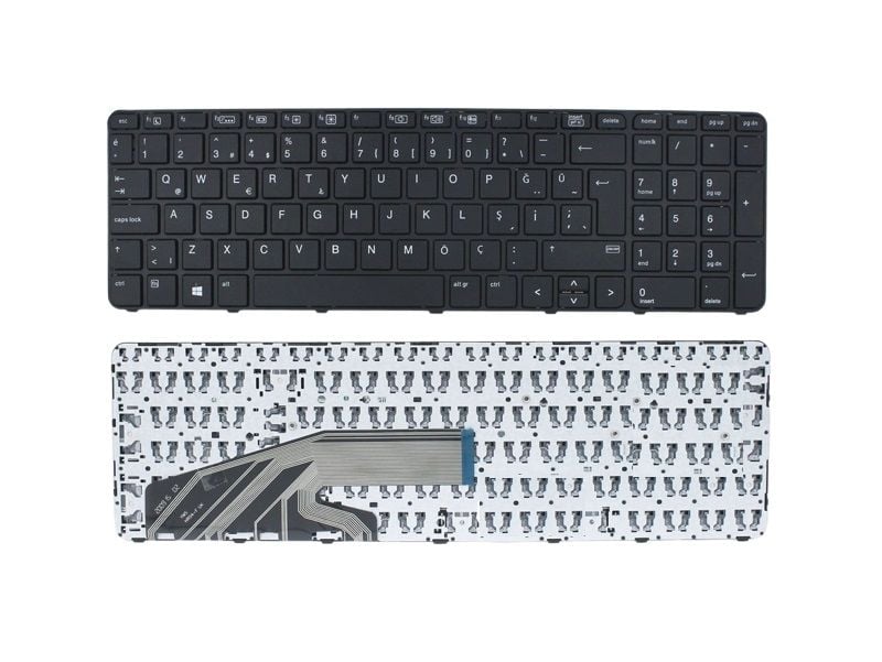 Hp ZBook 15 G4 Notebook Klavye - Tuş Takımı / Siyah - TR - adaptasyonlu