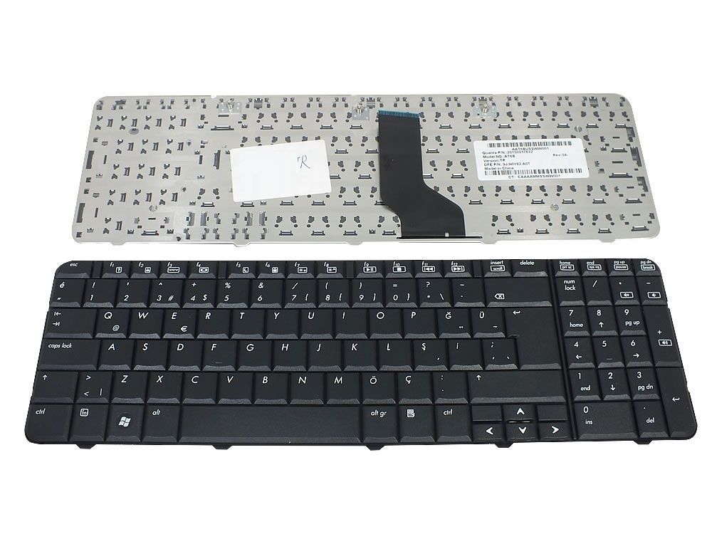 HP NSK-HAA0T, 9J.N0Y82A0T 496771-141 Klavye Siyah TR