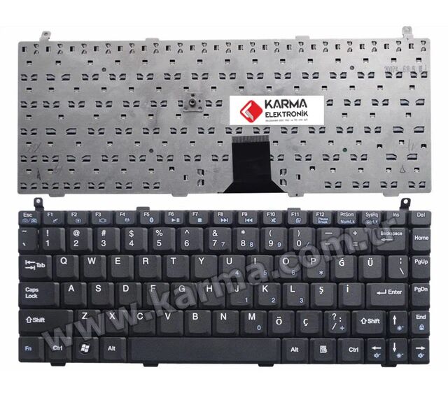 Lenovo F30, F30a, F30L, F30m, CW3, AECW3LVU010 Klavye Siyah TR AECW32VU020, V030446AS1