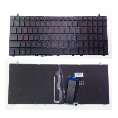 Monster Abra A5 V10.3.1 Notebook Klavyes (Siyah TR) Kırmızı