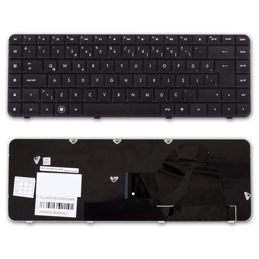 Hp G62-A03ST WY083EA, G62-a05ST Notebook Klavyesi (Siyah TR)