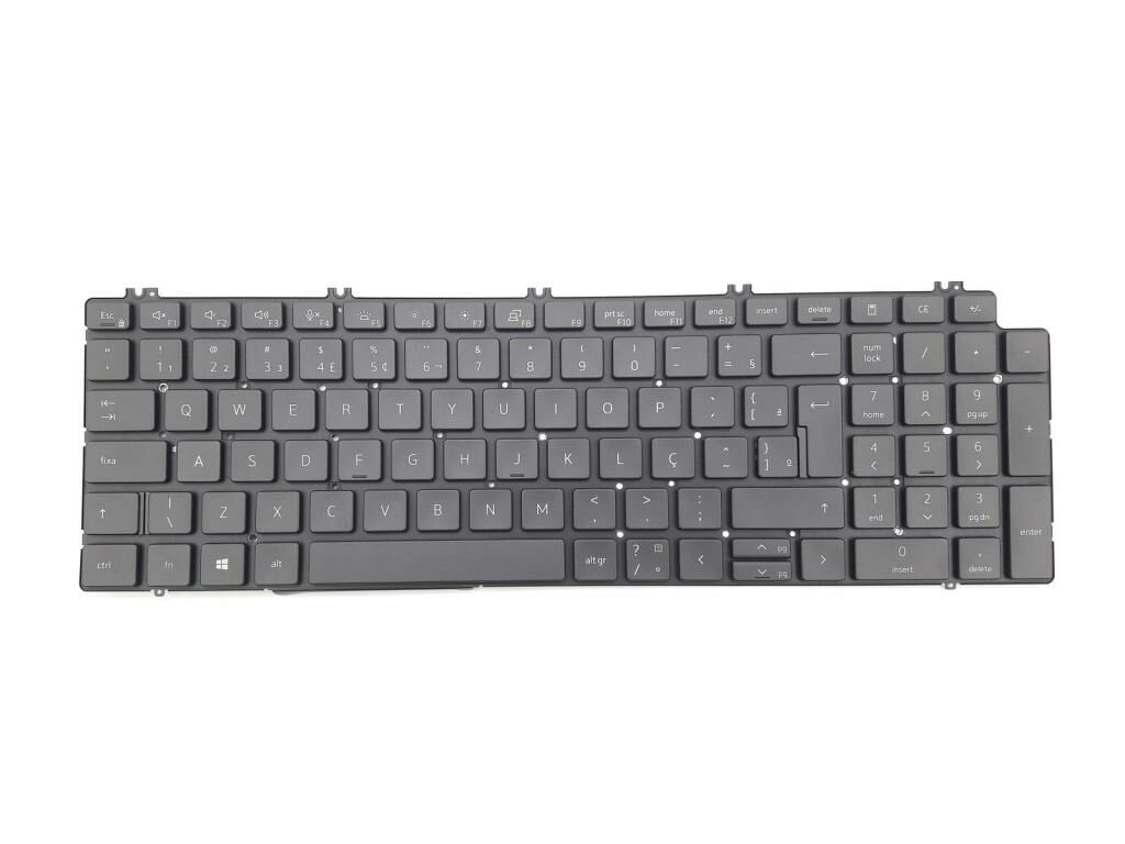 Dell Precision 0P2RFG P2RFG Notebook Klavyesi Siyah TR Işıklı