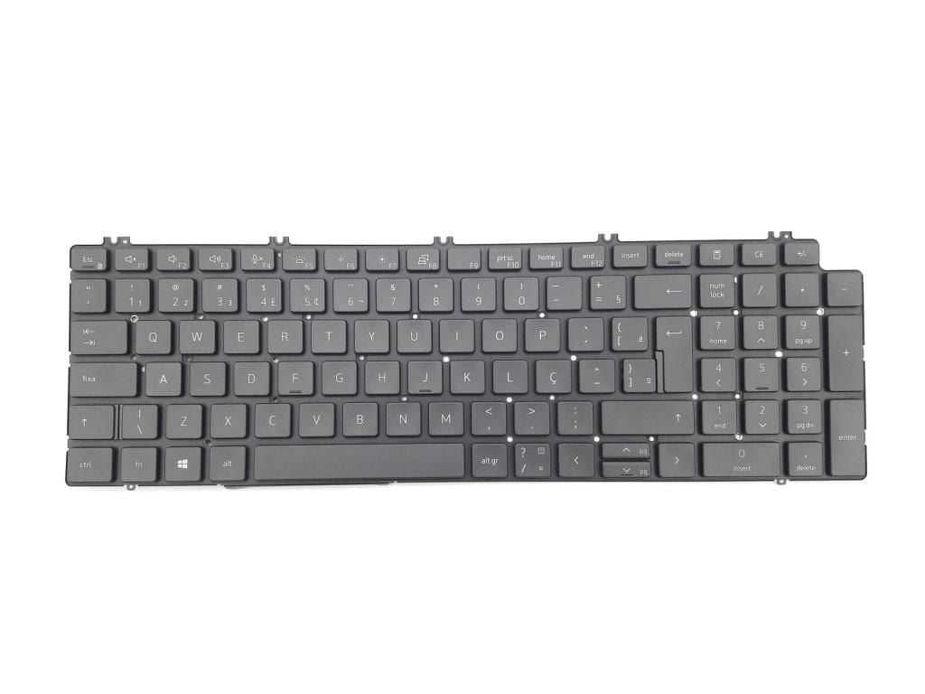 Dell Precision 7000 7680 7780 Klavyesi Siyah TR Işıklı