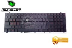 Monster Abra A5 V8.2.1 Notebook Klavyes (Siyah TR) Kırmızı