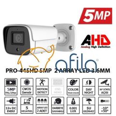 Balandi PRO-445HD 5MP 3.6MM 2ARRAY LED AHD BULLET Güvenlik Kamerası