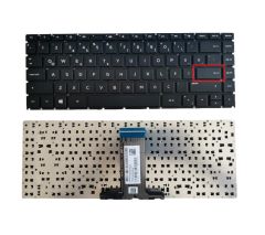 HP 240 G8 (34N94ES7) uyumlu Notebook Klavyesi, Laptop Tuş Takımı (Siyah TR)