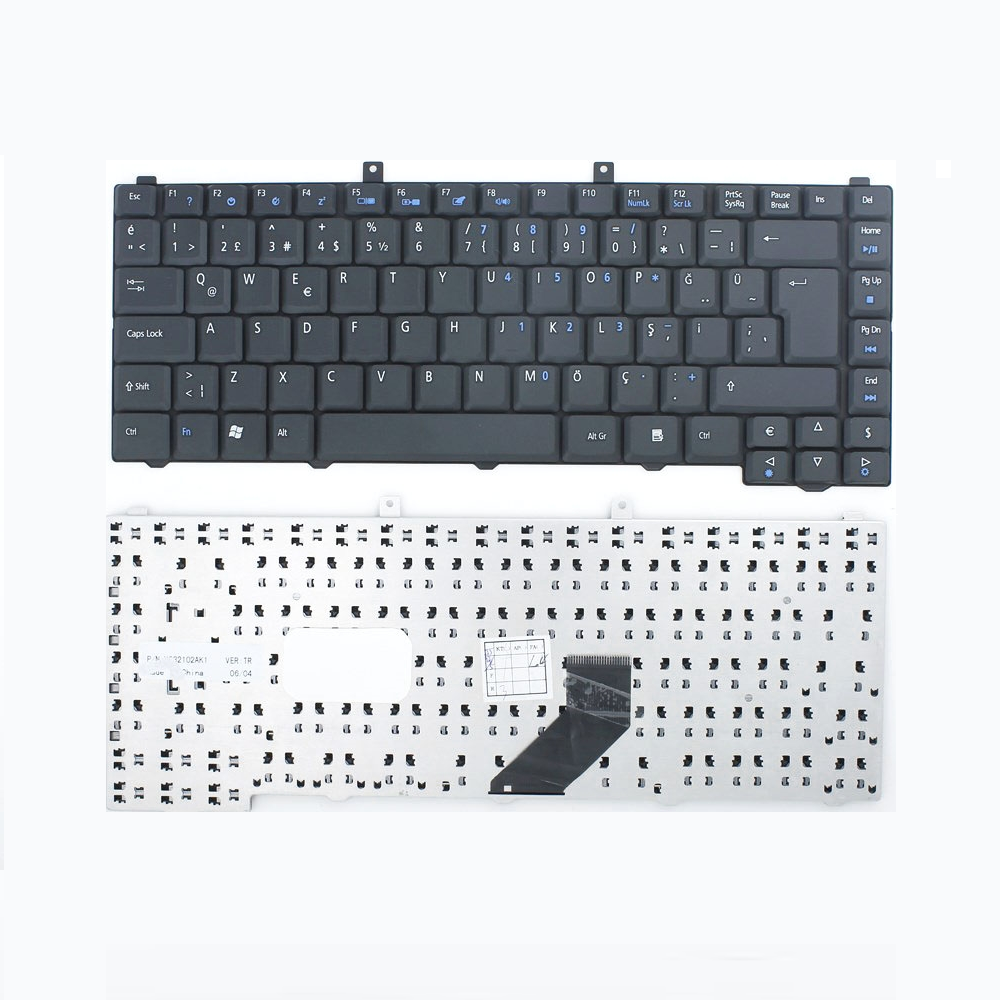 Acer Aspire 3100, 3650, 3690, 5100 9110 Notebook Klavyesi - TR