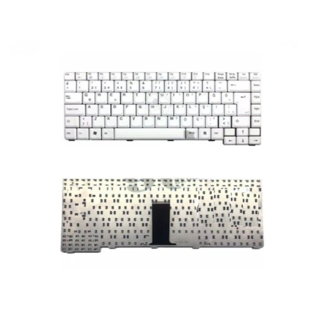 Casper M760 M760S Notebook Klavye - Tuş Takımı / Beyaz - TR