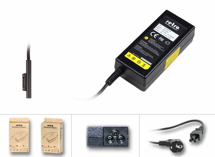 Microsoft Model 1800 Tablet Adaptör - Şarj Cihazı / 60W