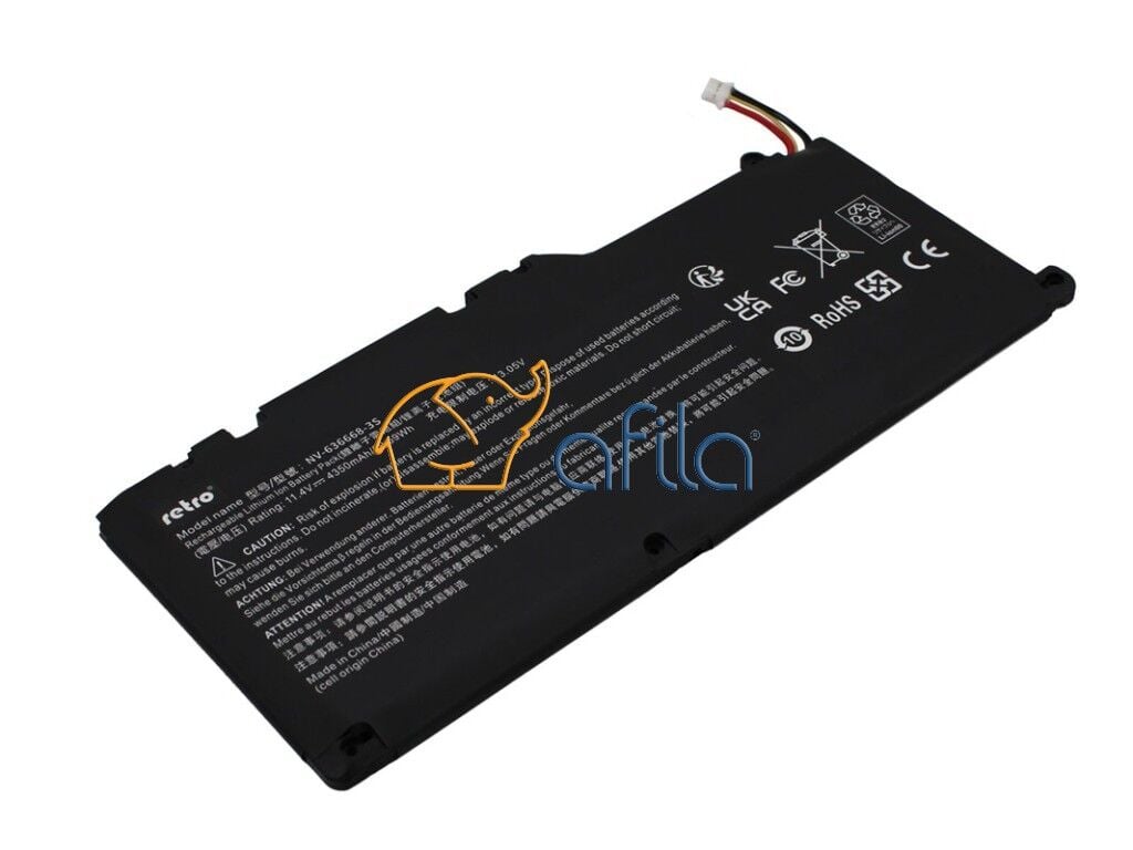 Casper Nirvana C350.6287 Serisi NV-636668-3S Notebook Bataryası, Pili - Ver.3 (intel İ5 Cpu) / RCPL-008
