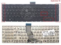 Hp 15-DA0006nt 15-DA0008nt 15-DA0010nt Klavyesi (Siyah TR)