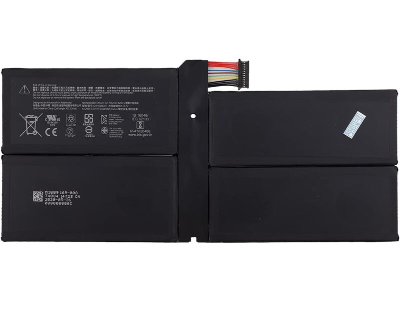 Microsoft Surface Pro 7 1866 DYNM03, G3HTA061H Batarya, Pil