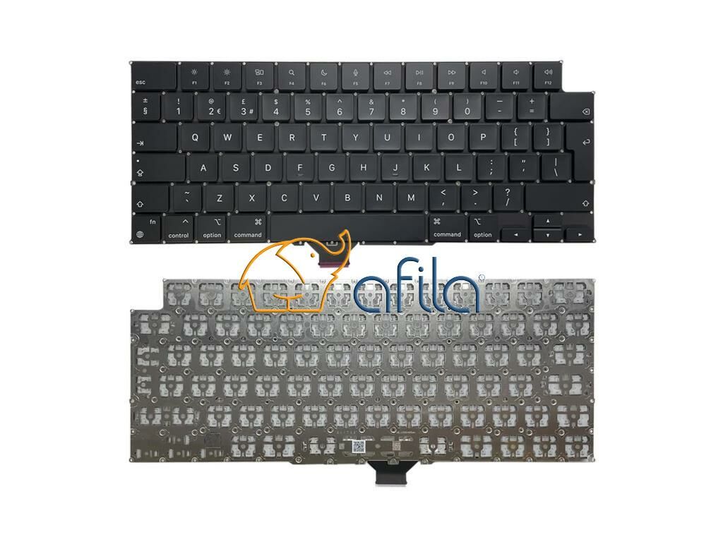 Apple MacBook Pro A2442 (2021) Notebook Klavyesi, Laptop Tuş Takımı (Siyah TR) Büyük ENTER / KL1150