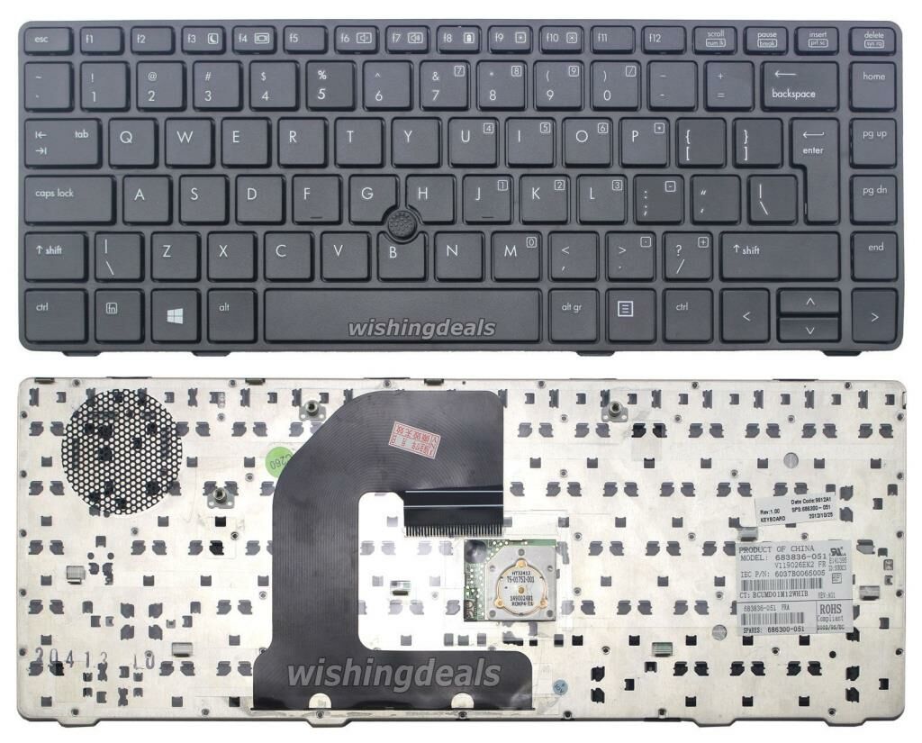 Hp EliteBook 8570w Notebook Klavye - Tuş Takımı / TR