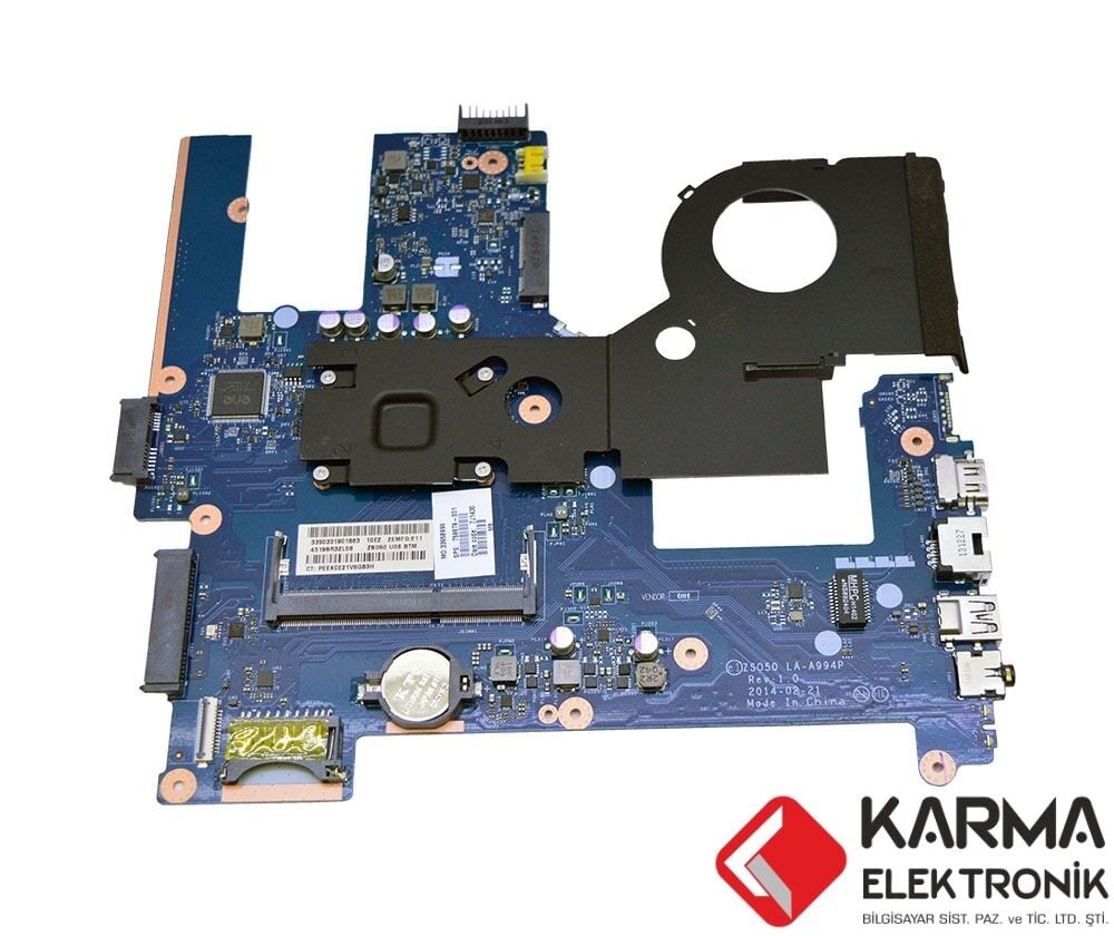 HP Pavilion 15-R051 15-R000,  250 G3, 256 G3, ZS050 LA-A994P Anakart, Motherboard UMA N2815 - 759879-001 + Heatsink