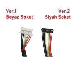 Hp HSTNN-IB71, HSTNN-IB7I Bataryası - Ver.1 (Beyaz Soket)