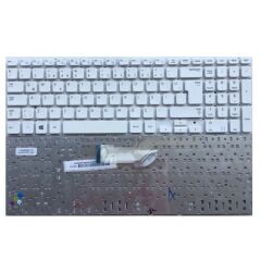 Samsung NP270E5E, NP270E5E-K01TR, Notebook Klavyesi - Beyaz - TR