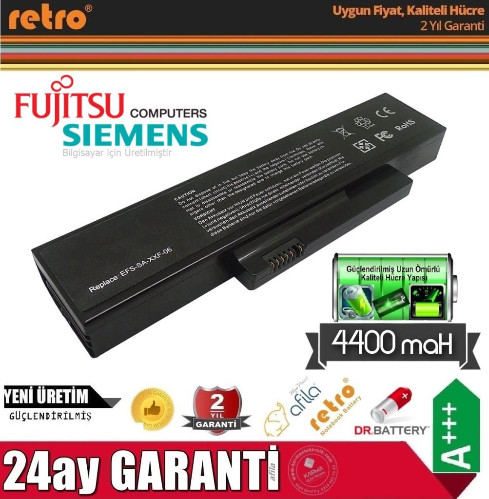 Fujitsu FOX-EFS-SA-XXF-04 FOX-EFS-SA-XXF-06 Notebook Bataryası - Pili