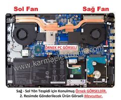 HP Omen 15-Dc1061Tx, 15-Dc1064Tx Notebook GPU Fanı - Ver.2 - Sol Fan