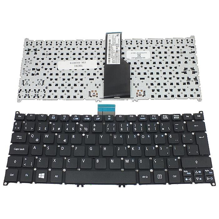 Acer AEZHAA00010, AEZHGA00010 Klavye Siyah TR