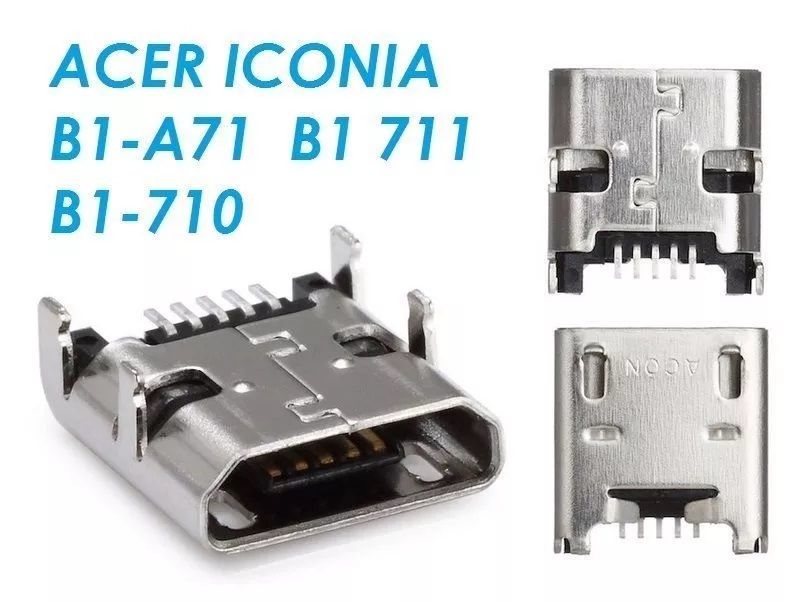 Acer iconia B1-710 Micro USB Soket Şarj Girişi (DC Charging Socket Port)