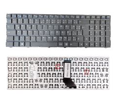 Clevo N250JU, N250LU Notebook Klavyesi - Siyah - TR