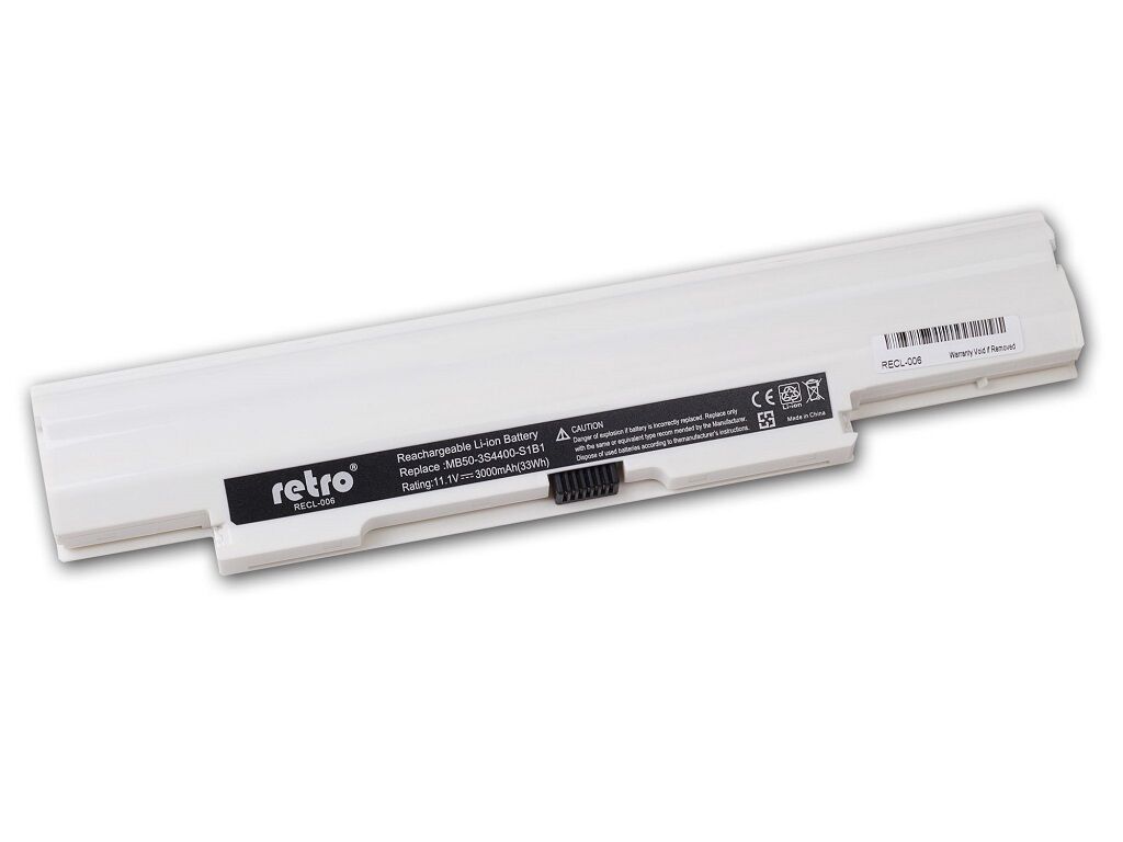 Casper Nirvana MB50 MB50II1 MB50IA1 Notebook Bataryası - Beyaz - 3 Cell - 32Wh