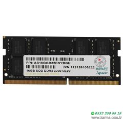 Afila NTB 16GB 3200MHz DDR4 Notebook Ram Bellek CL22 1.2V Sodim