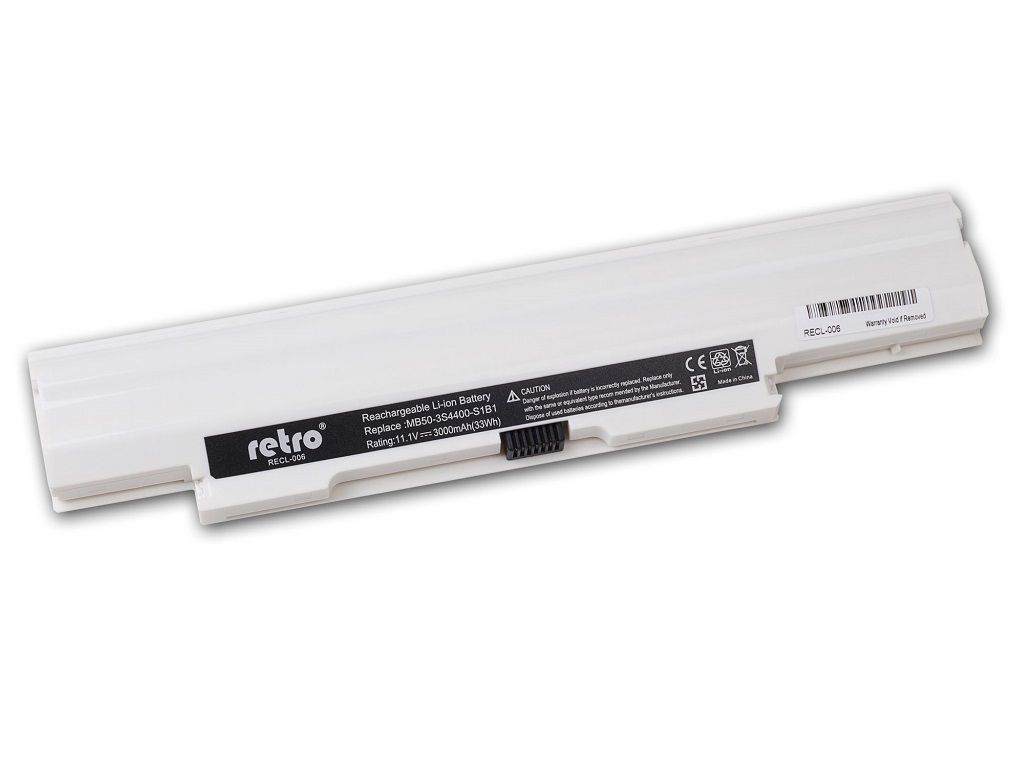 Casper Nirvana CN.EVU820V Notebook Bataryası - Pili 3Cell Beyaz - 32Wh