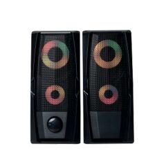 Rampage RMS-X9 2.0 RGB Işıklı Multimedia 5V 30dB Gaming Oyuncu Speaker