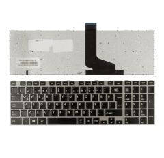 Toshiba V000271010 9Z.N7TSV.001  Notebook Klavyesi (Siyah TR) Füme Çerçeveli