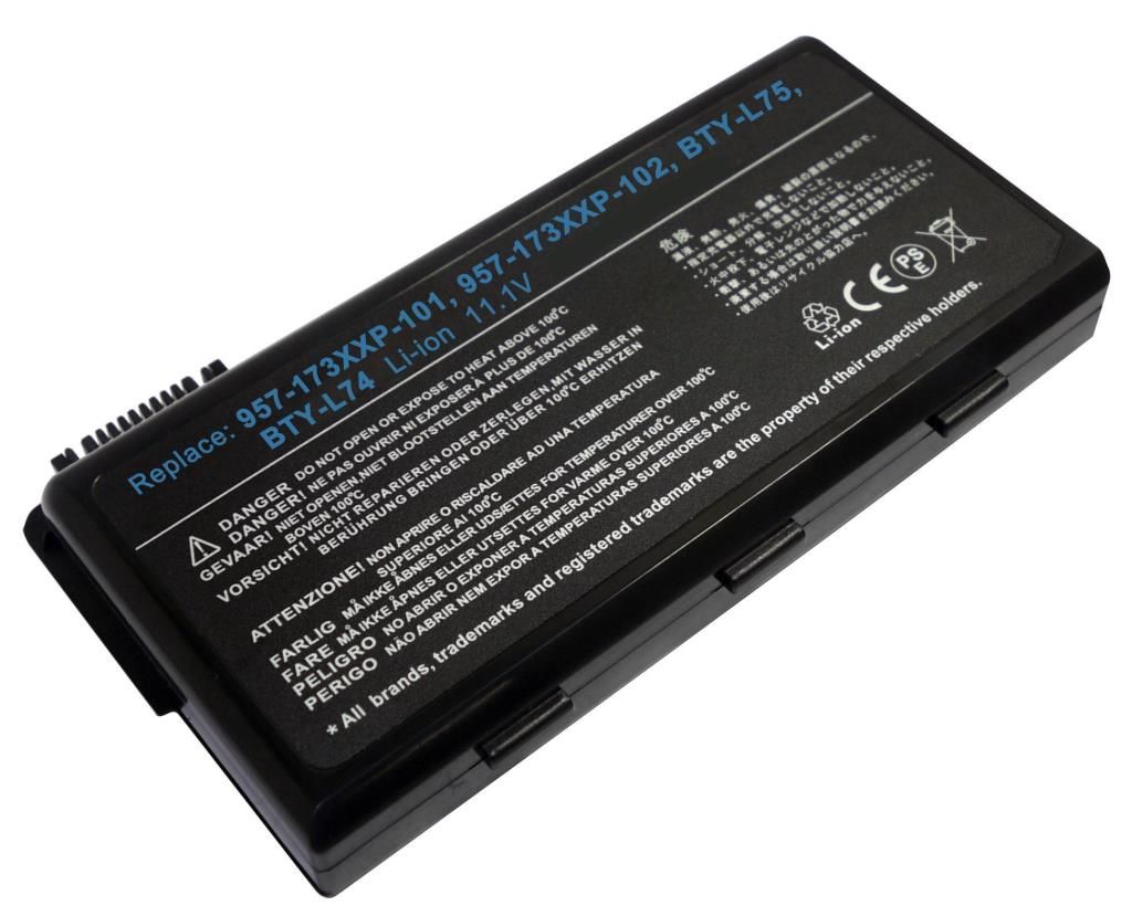 MSI A5000 A6200 A7200 A7005 Notebook Bataryası - 9 Cell