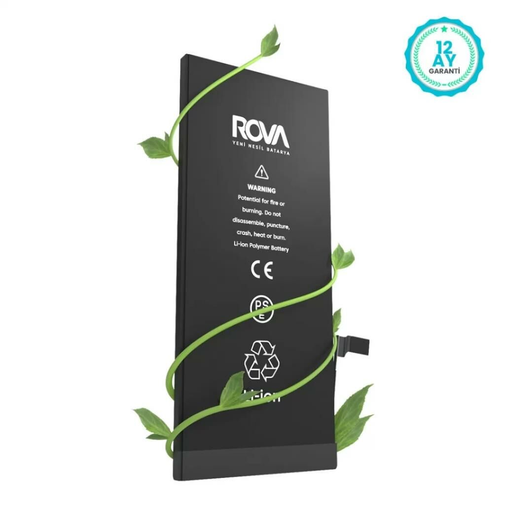 Rova iPhone 7 Plus Yüksek Kapasiteli Batarya, Pil 3410 mAh