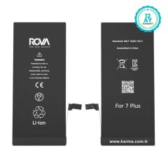 Rova iPhone 7 Plus Yüksek Kapasiteli Batarya, Pil 3410 mAh