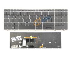 Hp ZBook Fury 15 G7 Mobile Workstation Klavyesi, Tuş Takımı (Siyah TR) - ışıklı NBKL1022