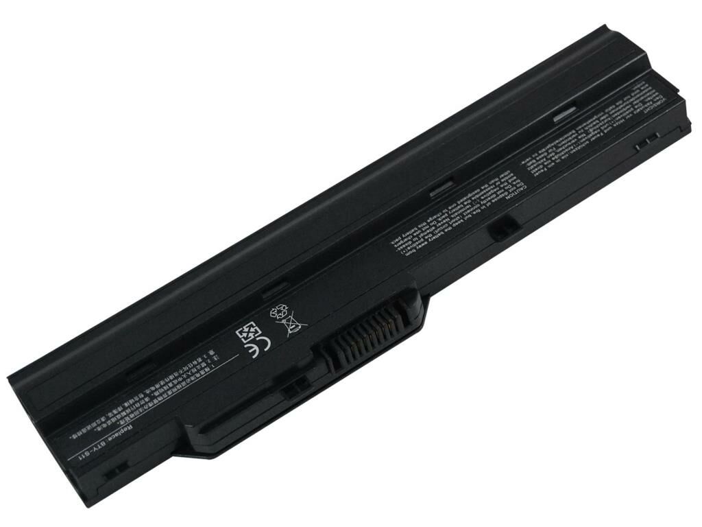 BTY-S11, BTY-S12 Notebook Bataryası -Siyah -3 Cell