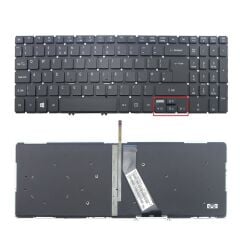 Acer Aspire V5-573-9863 V5-552G-X412 Notebook Klavye - TR ışıklı