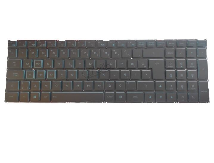 Casper Excalibur G600, G650, G660 Notebook Klavyesi TR V2 / ışıklı / KL0395SB