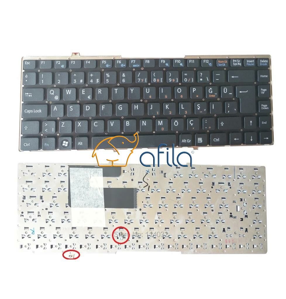 Sony 148084721 NSK-S8001, NSK-S8101 Notebook Klavyesi (Siyah TR) Çerçevesiz