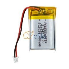 802030 3.7V 400MAH LITHIUM POLYMER BATTERY (Lityum Polimer Ciklet Pil)