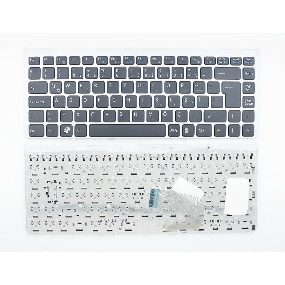 Sony Vaio VGN-FW190NBH, VGN-FW190NCH Notebook Klavyesi (Siyah TR)