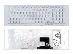 Sony Vaio PCG-91211, PCG-91311 116646G, AEHK2A00010 Notebook Klavyesi, Beyaz TR Çerçeveli