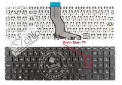 Hp 857469-001 857469-141 859735-001 Klavye (Siyah TR) BÜYÜK ENTER